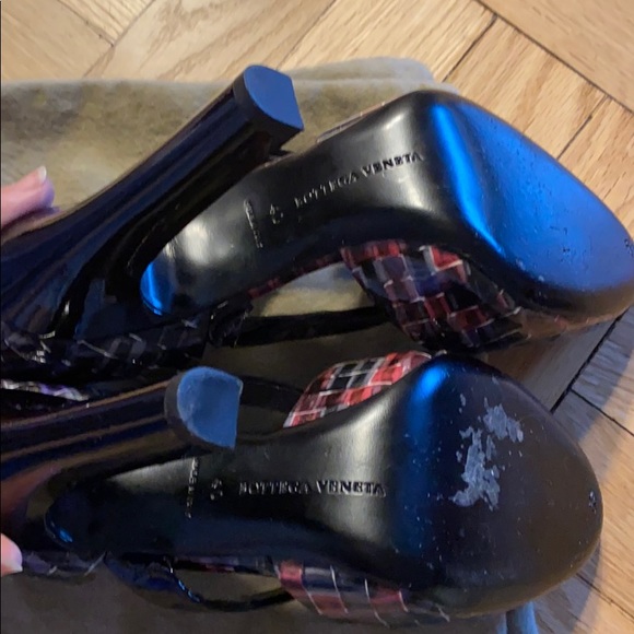 Bottega Veneta Red/Purple Patent Heel sz 40 - Picture 8 of 8